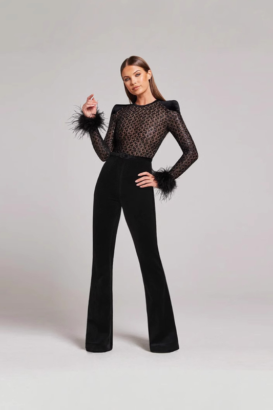 Monique Black Jumpsuit