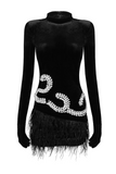 Charming Celeb Black Event Dress