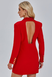 Wynter Red Blazer