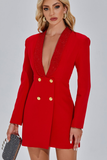 Wynter Red Blazer