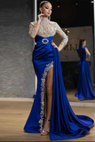 Beaded Sequins Robes Prom