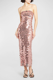 Sequin Phoenix Midi Dress