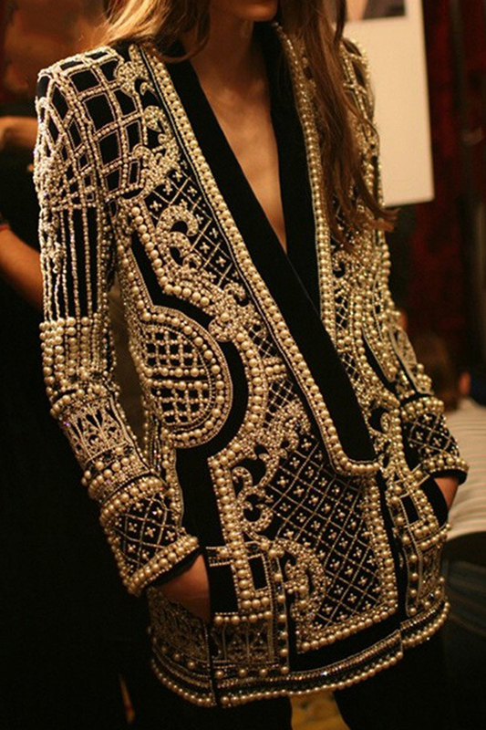 Monaco Beaded Blazer