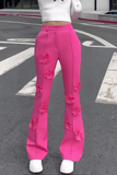 Floral Patchwork Pink Pant
