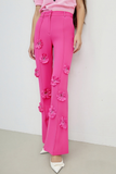 Floral Patchwork Pink Pant