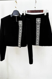 Black Sequined Set