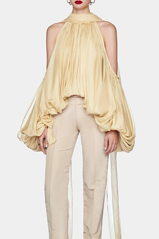 Off Shoulder Tie Top