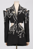 Embellished Beaded Luxury Blazer