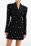 Embellished Blazer Dress