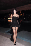 Black Transparent Detailed Evening Dress