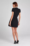 Slim Fit Short Sleeve Mini Dress