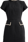Slim Fit Short Sleeve Mini Dress