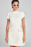 Slim Fit Short Sleeve Mini Dress