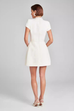 Slim Fit Short Sleeve Mini Dress