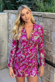 Long Sleeve Sequin Backless Blazer Dress
