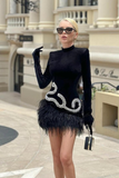 Charming Celeb Black Event Dress
