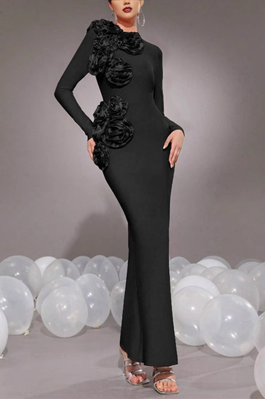 Floral Elegant Long Dress