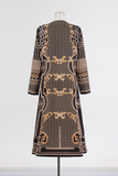 Hand-Embroidered Pearl Long Coat