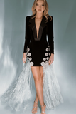Black Sexy Blazzer Dress