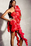 Ruby Radiance Mini Dress