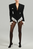 Lace Trim Victorian Jumpsuit