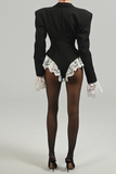 Lace Trim Victorian Jumpsuit