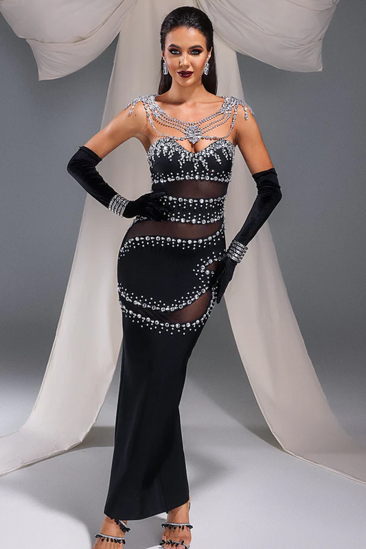 Siela Bandage Maxi Dress