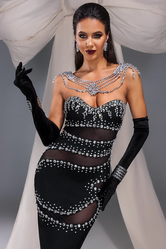 Siela Bandage Maxi Dress