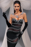 Siela Bandage Maxi Dress