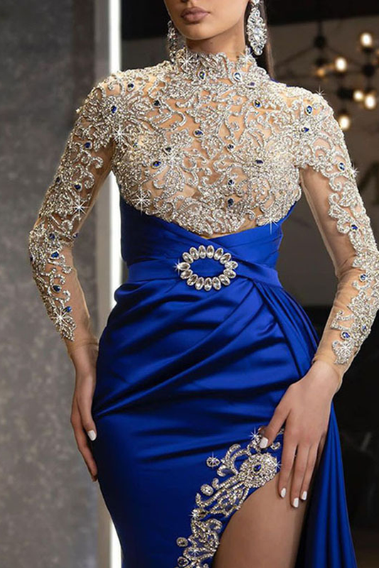 Beaded Sequins Robes Prom