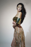 Majestic Golden Gown