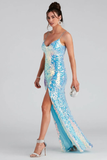 Open Back Long Prom Dress