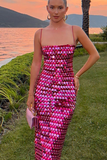 Sequin Phoenix Midi Dress