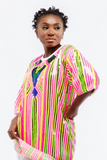 Print Sequin Top