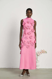 Pretty Flower Bouquet Long Dress