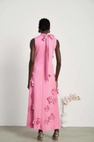 Pretty Flower Bouquet Long Dress