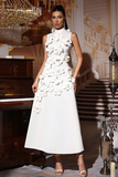 Pretty Flower Bouquet Long Dress