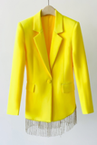 Tassel Blazer Set
