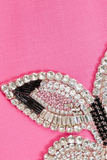 Butterfly Crystal Embellished Blazer