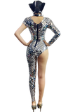 GOGO  Sequined Fish Scale Performance Set