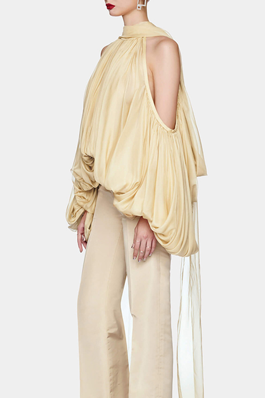 Off Shoulder Tie Top