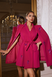 Lucy Sleeveless Shawl Blazer