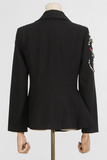 Side Gem Black Suit