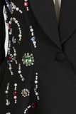Side Gem Black Suit