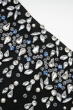 Black Embellished Mini Dress