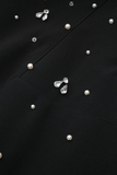 Black Embellished Mini Dress