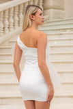 3D Voluminous Organza Floral Mini Dress