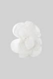 3D Voluminous Organza Floral Mini Dress